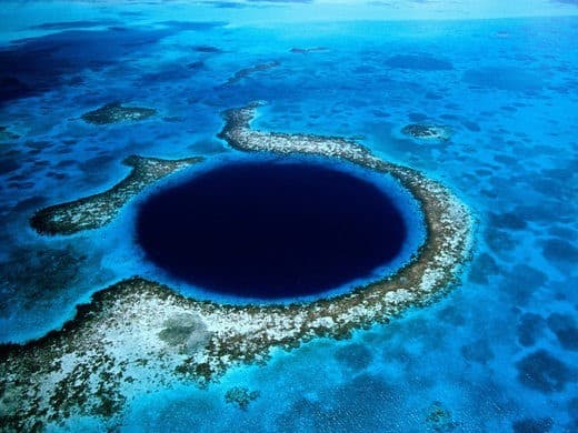 Great Blue Hole in Lighthouse Reef off Belize