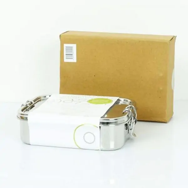 Lunch box stainless steel lunch box without plastic