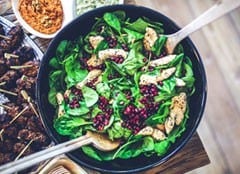 Spinach strengthens the immune system and defenses