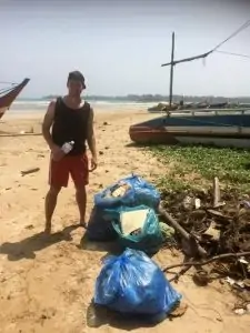 Sri Lanka travel experience report - plastic waste in Sri Lanka