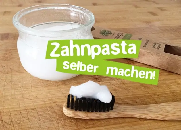 Make coconut oil toothpaste yourself - DIY recipe and instructions