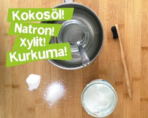 Make coconut oil toothpaste yourself - Naturally without additives