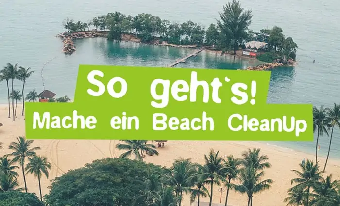Plastikmüll Beach CleanUp machen - aufräumen