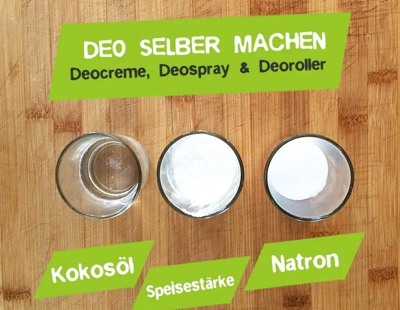 Deo selber machen - Geocreme, Deospray oder Deoroller