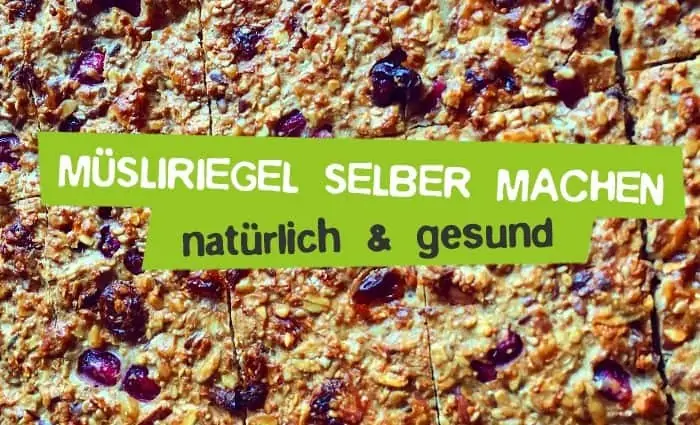Make your own granola bar - fitness bar, protein bar