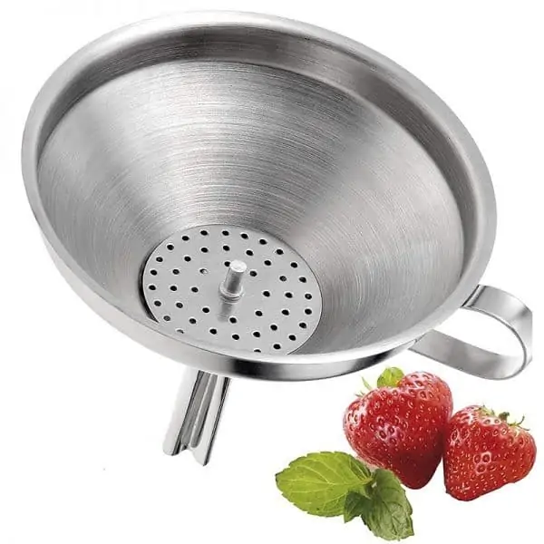 Buy plastic free stainless steel funnel