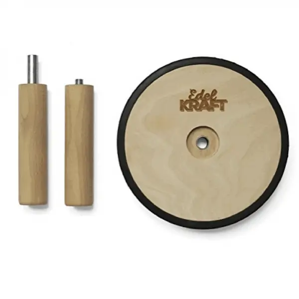 Plastikfreier Bauchtrainer aus Holz