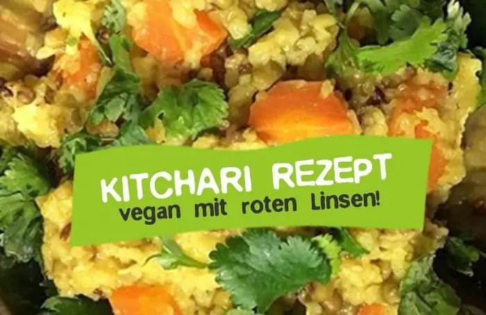 Kitchen recipe vegan with red lentils