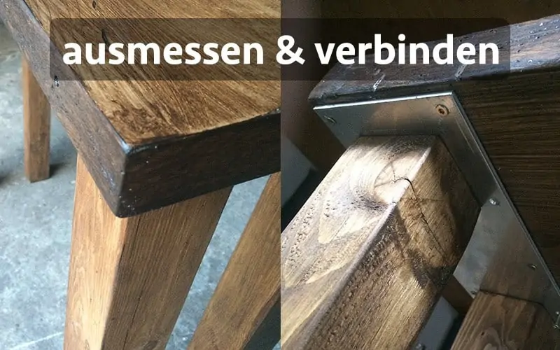 Build standing desk yourself - DIY instructions from wood