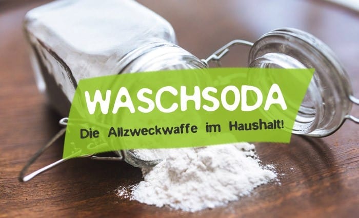 Waschsoda Anwendungen, Putzen und Unterschied zu Natron