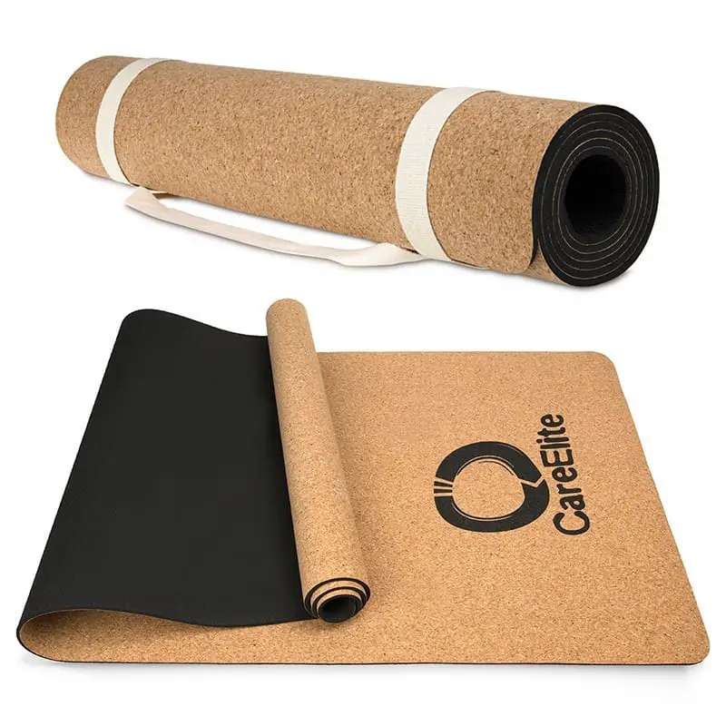 Yoga mat cork - natural gym mat without plastic