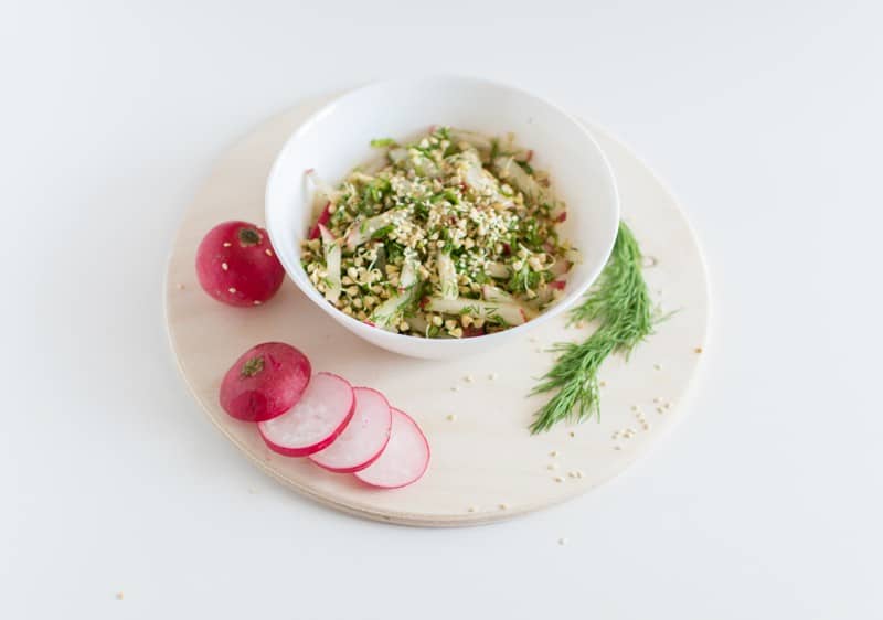 Salat mit Buchweizen Alternative Verwendungsmöglichkeit Buchweizen