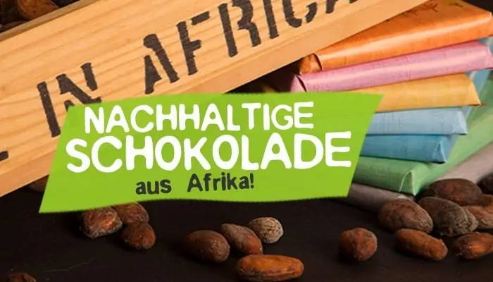 Nachhaltige Schokolade von Fairafric aus Afrika