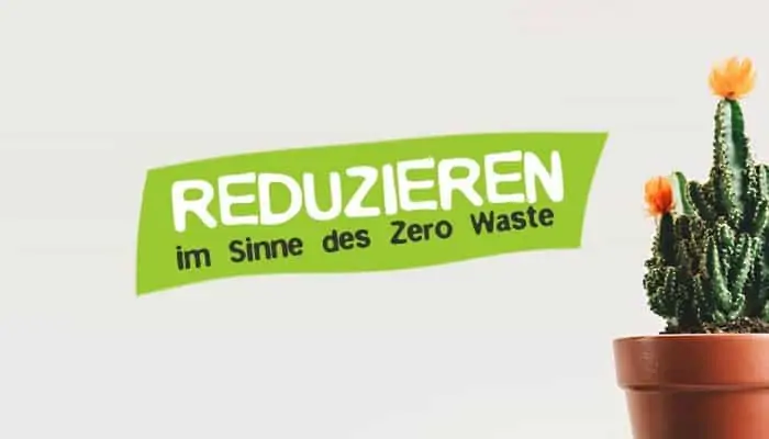 Reduzieren Zero Waste Lebensstil - Minimalistisch