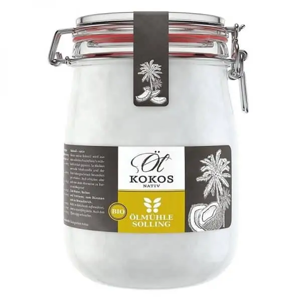 Buy virgin coconut oil in jar without plastic