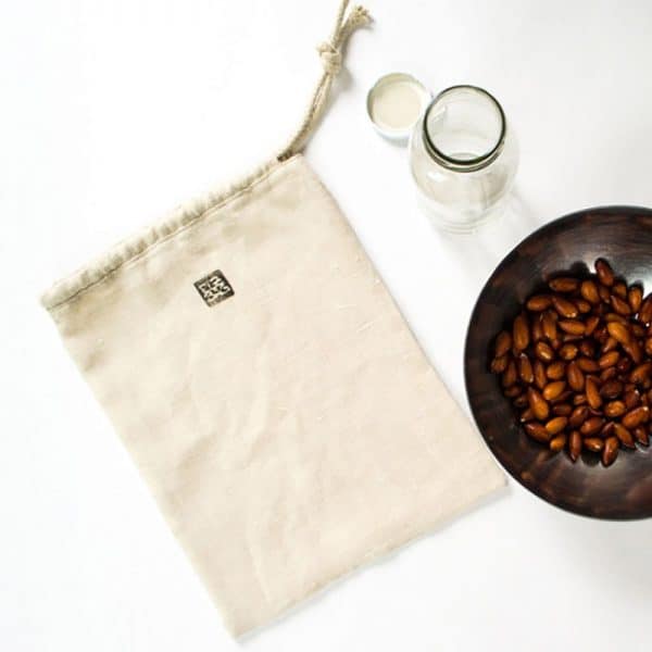 Buy hemp nut milk bag without plastic