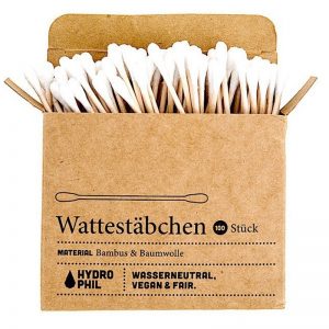 Plastikfreie Wattestäbchen aus Bambus und Baumwolle kaufen