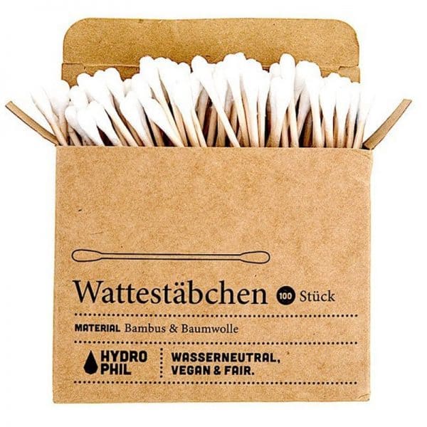 Buy plastic free cotton swabs from bamboo and cotton