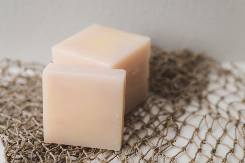 Curd soap vegan and plastic free shower