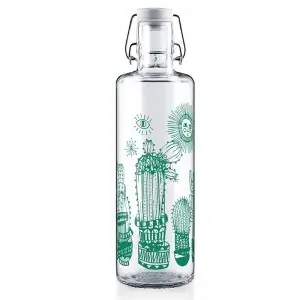 Glasflasche Soulbottle "Fill your life with soul" Trinkflasche aus Glas