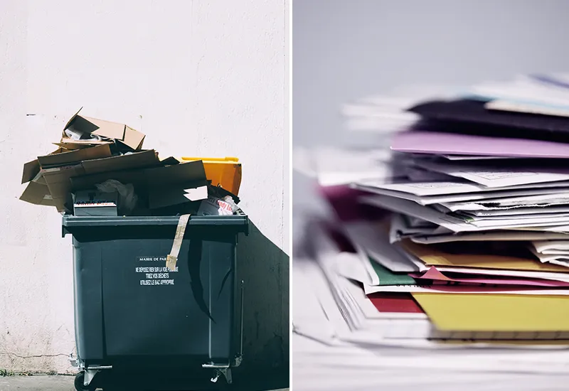 Reasons for a paperless office