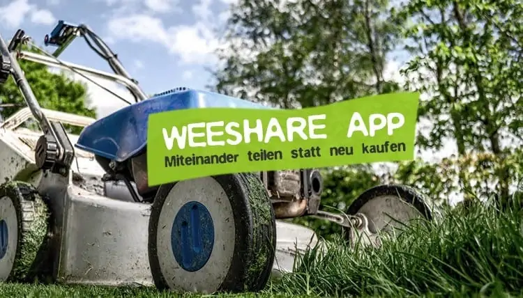WeeShare App zum Teilen von Dingen