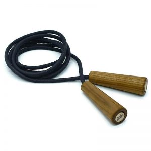 Buy plastic free skipping rope with wooden handles