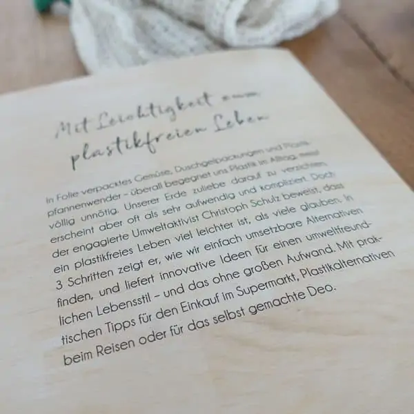 Plastic-free for beginners book Christoph Schulz