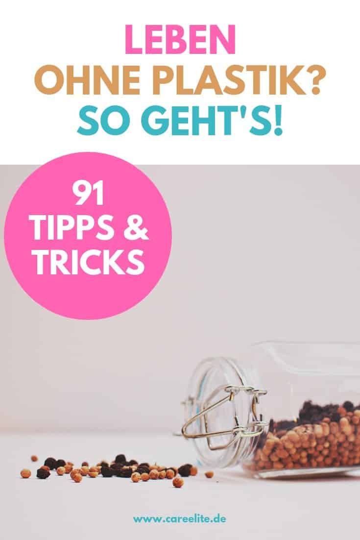Plastikfrei Leben ohne Plastik im Alltag