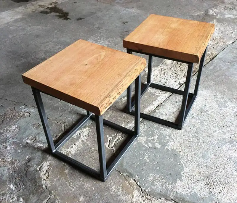 DIY Nachttisch selber bauen aus Holz