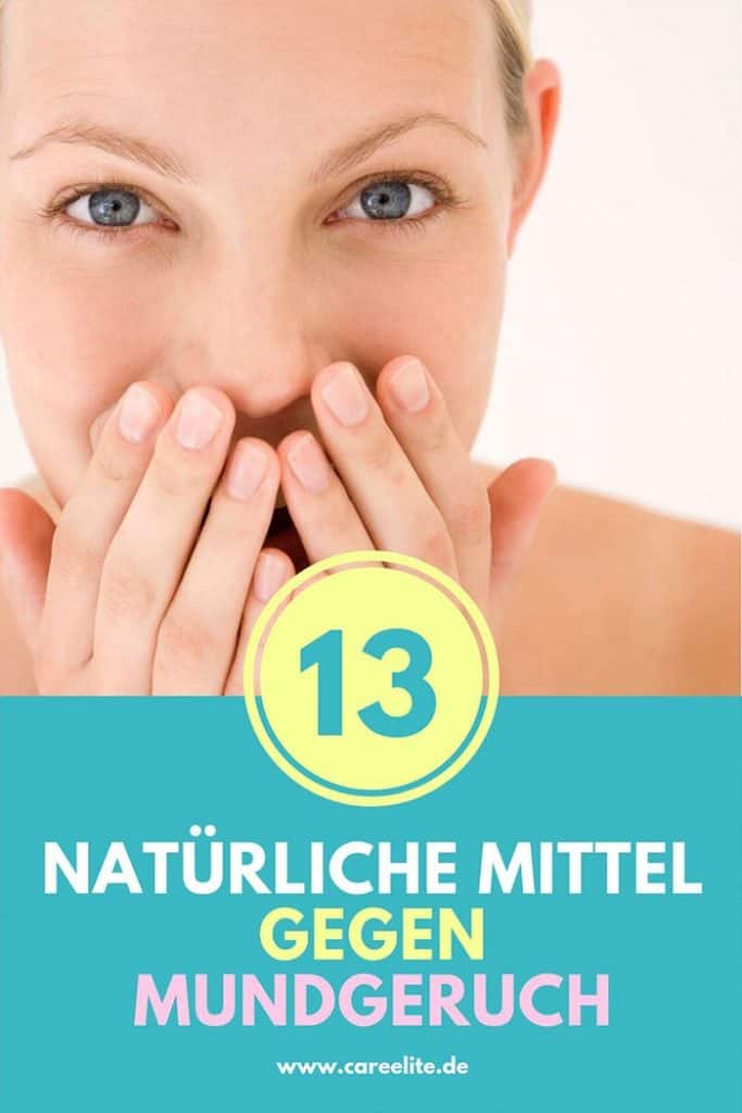 Natürliche Mittel gegen Mundgeruch Hausmittel