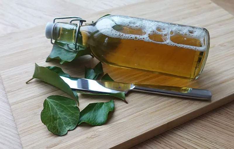How to make dishwashing liquid from ivy