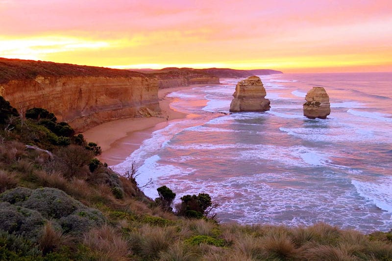 12 Apostel in Australien - Felsen besichtigen