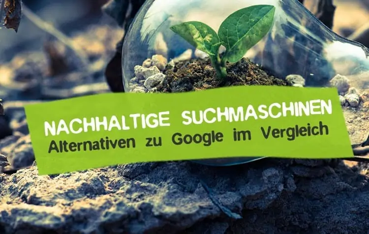 Sustainable search engines and Google alternatives