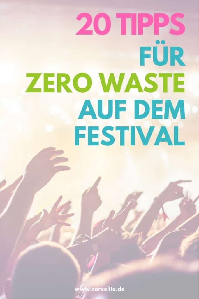 Zero Waste auf dem Festival Tipps