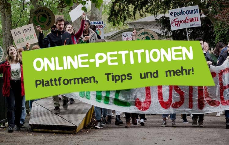 Online Petitionen Plattformen und Tipps