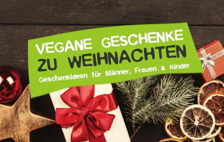 Vegan Christmas gifts for men, women and children