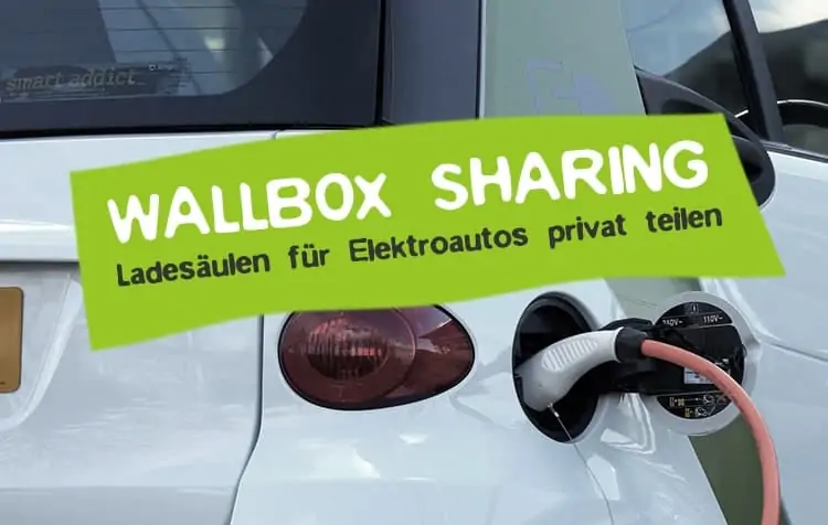 Wallbox sharing for electric cars - sharing charging stations