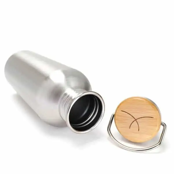 Stainless steel drinking bottle large