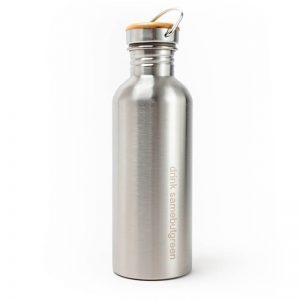 Stainless steel drinking bottle