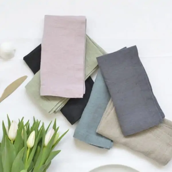 Buy sustainable linen napkins