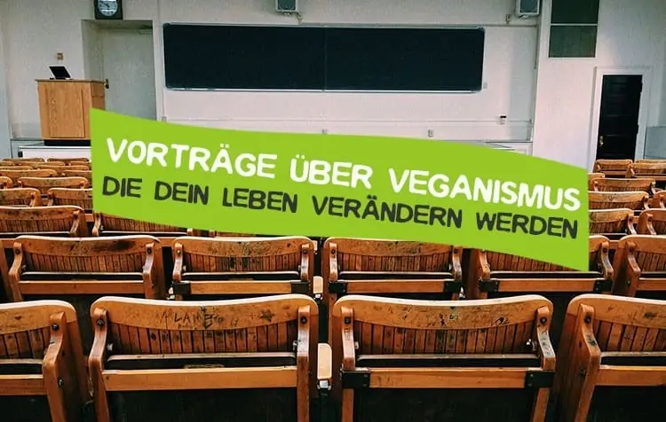 Persuasive speeches and lectures about veganism