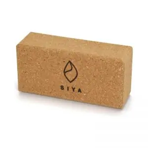 Sustainable yoga block made of cork