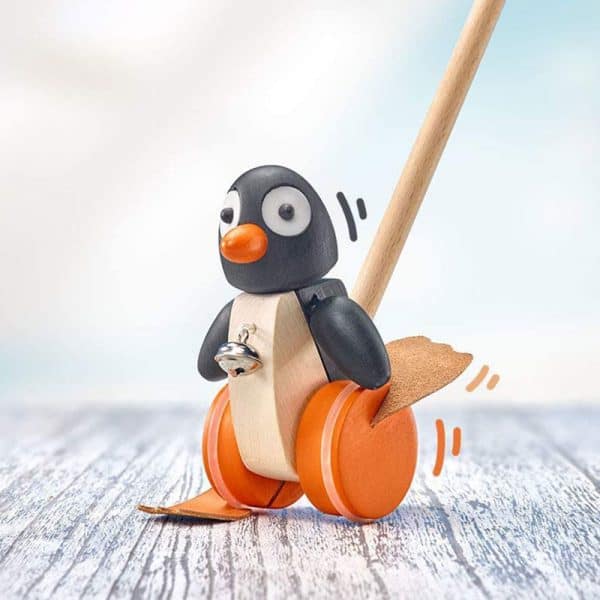 Pinguin Schiebetier für Kinder