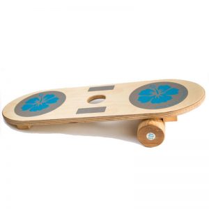 Wood balance board