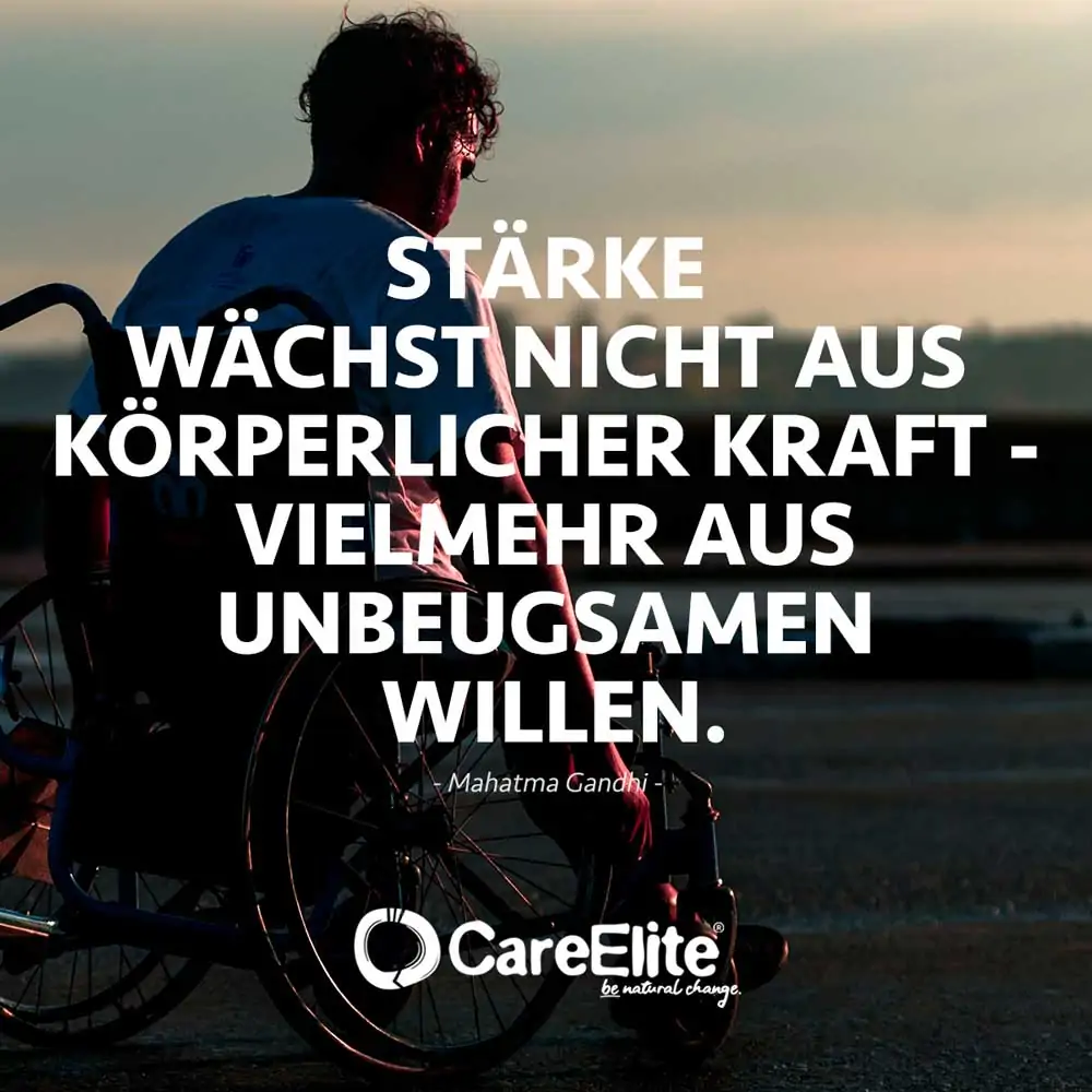 "Strength does not come from physical capacity. It comes from an indomitable will." (Mahatma Gandhi)