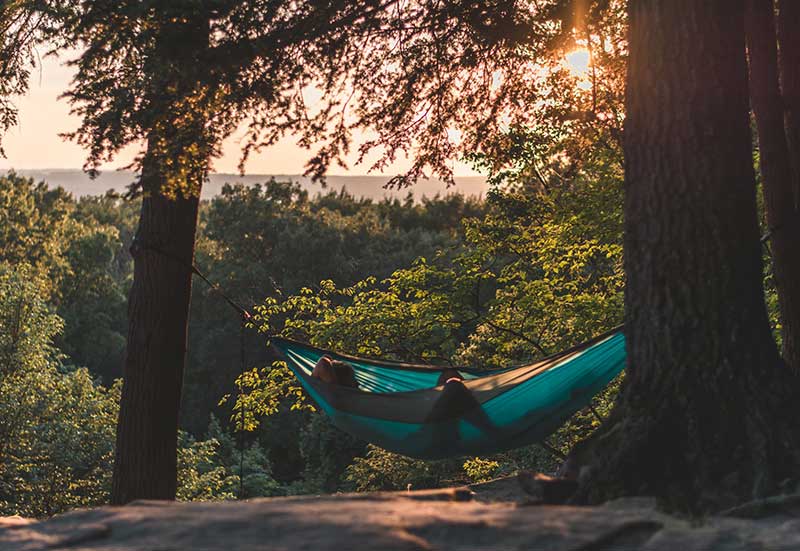 Spend time in the hammock