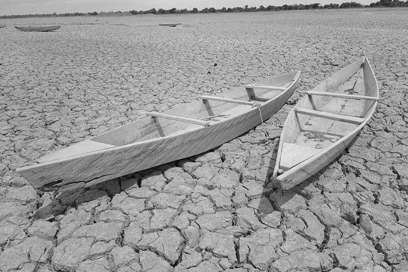 Climate refugees as a result of droughts