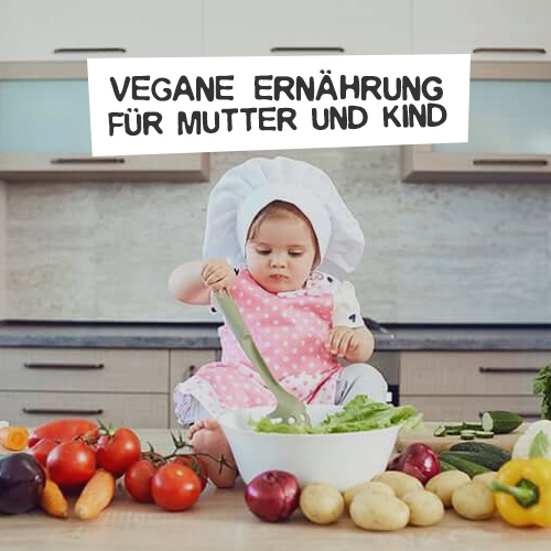 Vegan diet for mother and child course