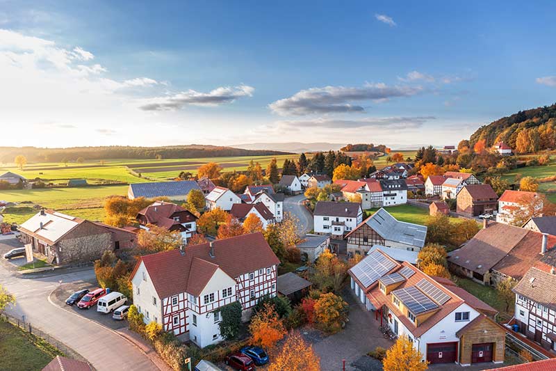 Landleben Vorteile für Nachhaltigkeit